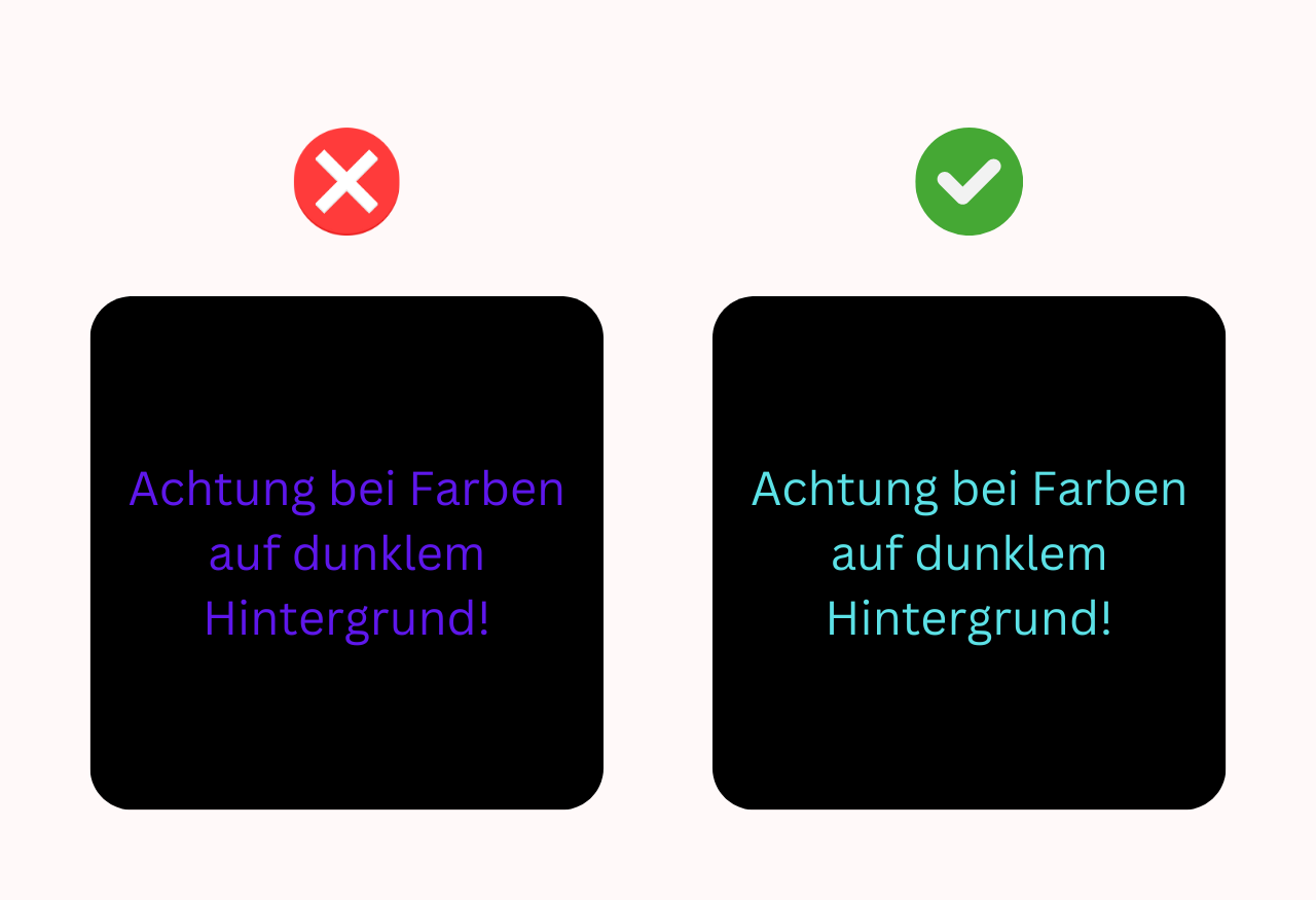 Dark Mode Light Mode - Farbe